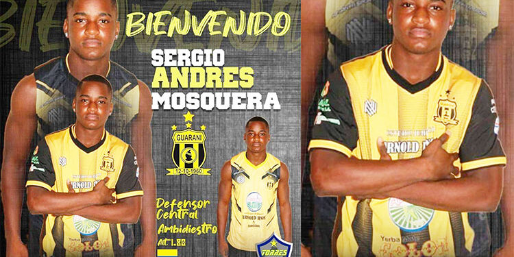 Quibdoseño llega al fútbol paraguayo