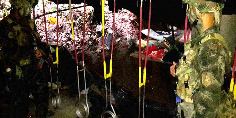Unguía: destruyen laboratorio para procesar pasta base de coca