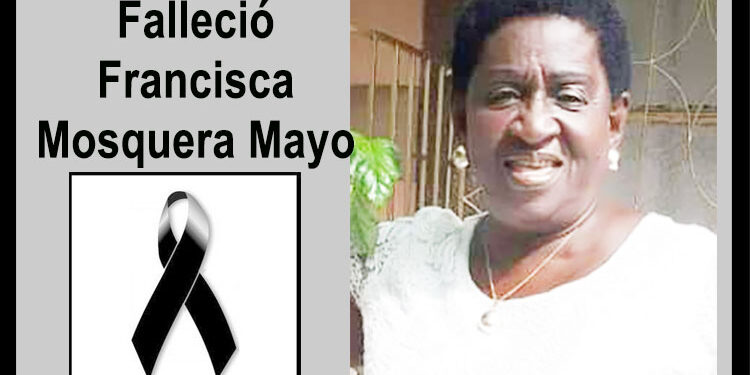 Falleció Francisca Mosquera Mayo