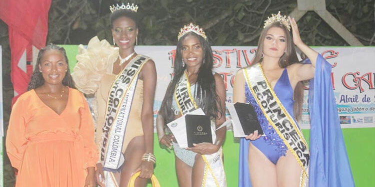 Elegida Cauca como Reina en Miss Colombia Ecoturística en Acandí