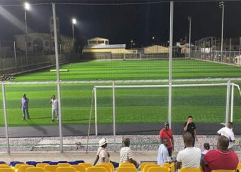 Lista la nueva cancha de fútbol de Andagoya, Medio San Juan