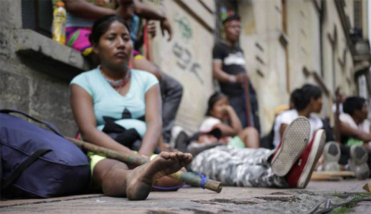 Más indígenas del Chocó van a Pereira a pedir limosna ...