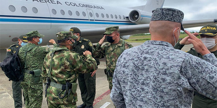 Mandos militares en Quibdó