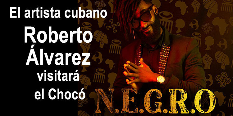 Roberto Álvarez presenta su canción NEGRO