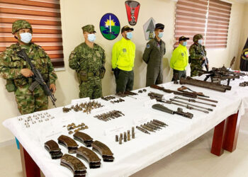 Ubican armamento pesado en el Medio Baudó
