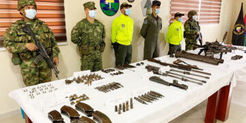 Ubican armamento pesado en el Medio Baudó