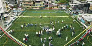 Fue inaugurada la nueva cancha de fútbol Chipi Chipi