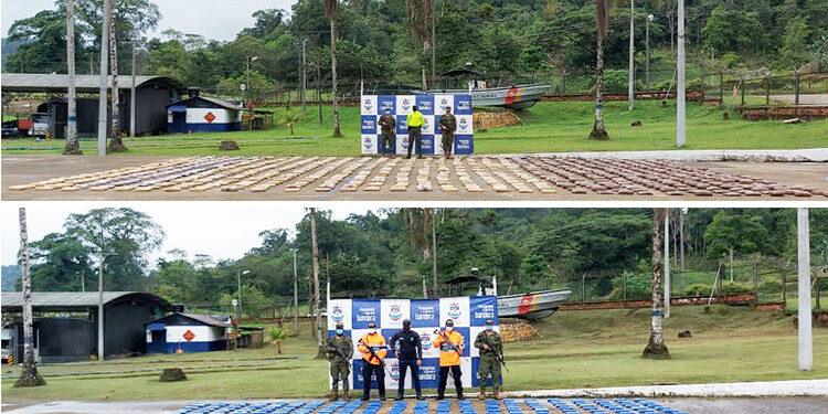 Localizan 1,4 toneladas de cocaína y marihuana en el Chocó