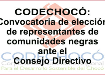 Codechocó: convocatoria de elección de representantes de comunidades negras ante el Consejo Directivo