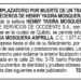 Edicto 3er. aviso Henny Yasira Mosquera Asprilla