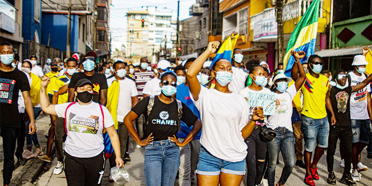 Jóvenes de Quibdó dicen NO a la reforma tributaria