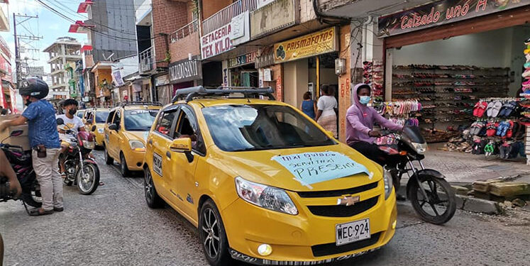 Protestas en el Chocó en el marco del paro nacional