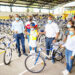 Entregaron cien bicicletas a estudiantes del colegio Pedro Grau y Arola
