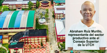 Abraham Ruiz,  representante del sector productivo ante el Consejo Superior de la UTCH