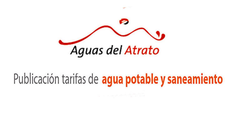 Aguas del Atrato: Tarifas de agua potable y saneamiento