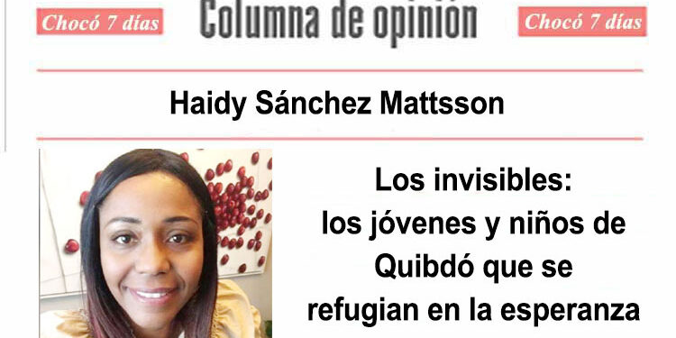 Los invisibles: los jóvenes y niños de Quibdó que se refugian en la esperanza