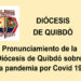Diócesis de Quibdó cierra los templos por aumento de Covid 19