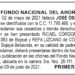 Edicto 1er. aviso José Óscar Córdoba Lizcano