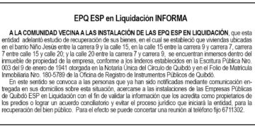 EPQ ESP en liquidación INFORMA