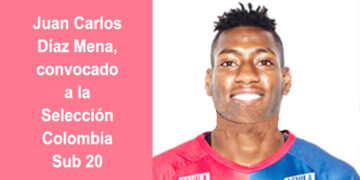 Chocoano a la Selección Colombia de fútbol Sub 20