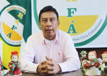 Mayor Manuel Lozano, director de la Defensa Civil Chocó