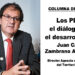 Columna de opinión. Los PDET: el diálogo para el desarrollo rural