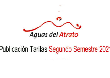 Aguas del Atrato: Tarifas segundo semestre 2021