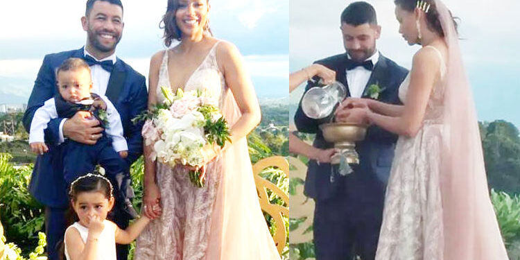 Andrea Tovar se casó por segunda vez