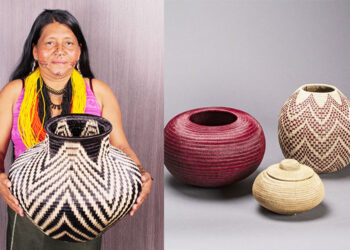 Artesana del Chocó participa en el mercado de arte popular más grande del mundo