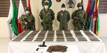 Incautan explosivos del ELN en Bojayá