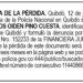 Pérdida CDT. Carlos Oiden Pino Cuesta