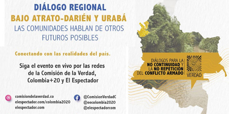 Comisión de la Verdad escuchará a líderes del Bajo Atrato y Urabá
