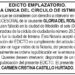 Edicto 2do. aviso Gloria del Rosario Maturín de Sanclemente