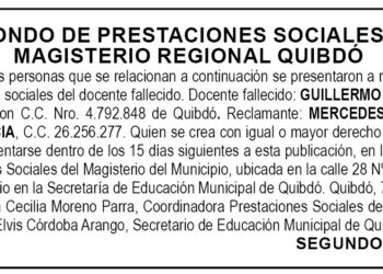Edicto 2do. aviso Guillermo Valencia Jiménez