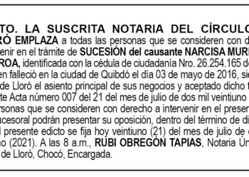 Edicto Narcisa Muriel de Figueroa