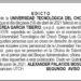 Edicto 2do. aviso Tiberio Perea García