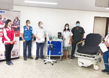 Hospital San Francisco recibió equipos donados por la Cruz Roja