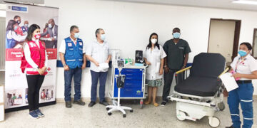 Hospital San Francisco recibió equipos donados por la Cruz Roja