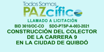 Licitación «Construcción del colector de la carrera 9 en la ciudad de Quibdó»
