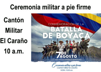 Conmemoración de la Batalla de Boyacá