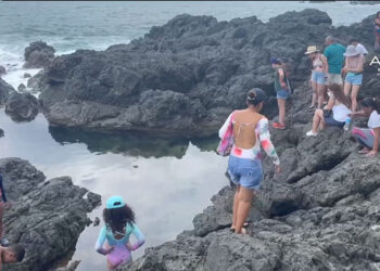 El Acuario de la playa Almejal, El Valle, Bahía Solano