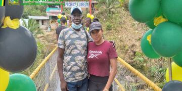 Bagadó: inauguran puente en Muchichí