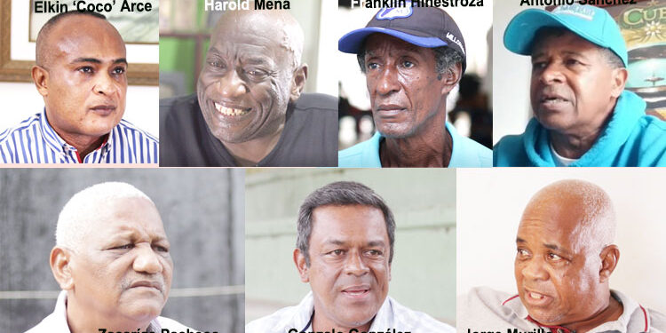 Homenaje a ocho grandes exfutbolistas del Chocó