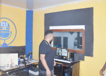 Estudio de grabación en Curbaradó