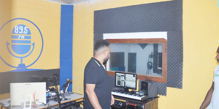 Estudio de grabación en Curbaradó