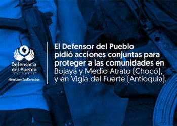Emiten alerta ante expansión de las AGC y el ELN en Medio Atrato, Bojayá y Vigía del Fuerte