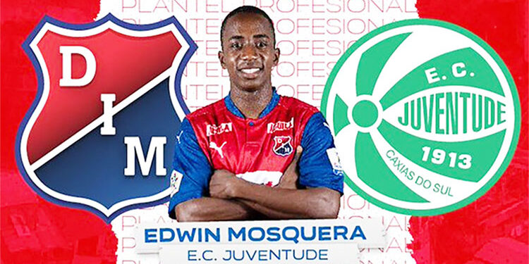 Edwin Mosquera va al Juventude de Brasil