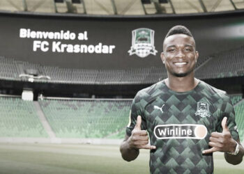 Jhon Córdoba inició con un gol en la liga rusa