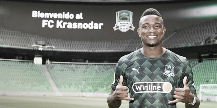 Jhon Córdoba inició con un gol en la liga rusa