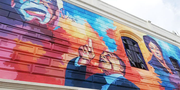 Inaugurado mural en homenaje a Teresa Martínez, Arnoldo Palacios y Alfonso Córdoba